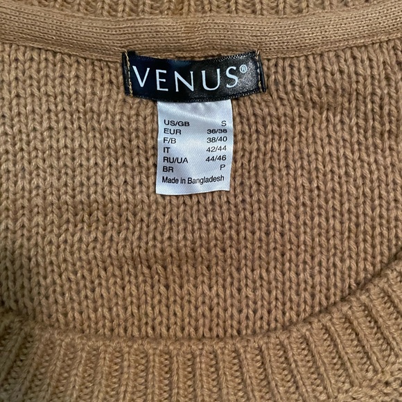 Venus Cold Shoulder Sweater - Picture 1 of 3